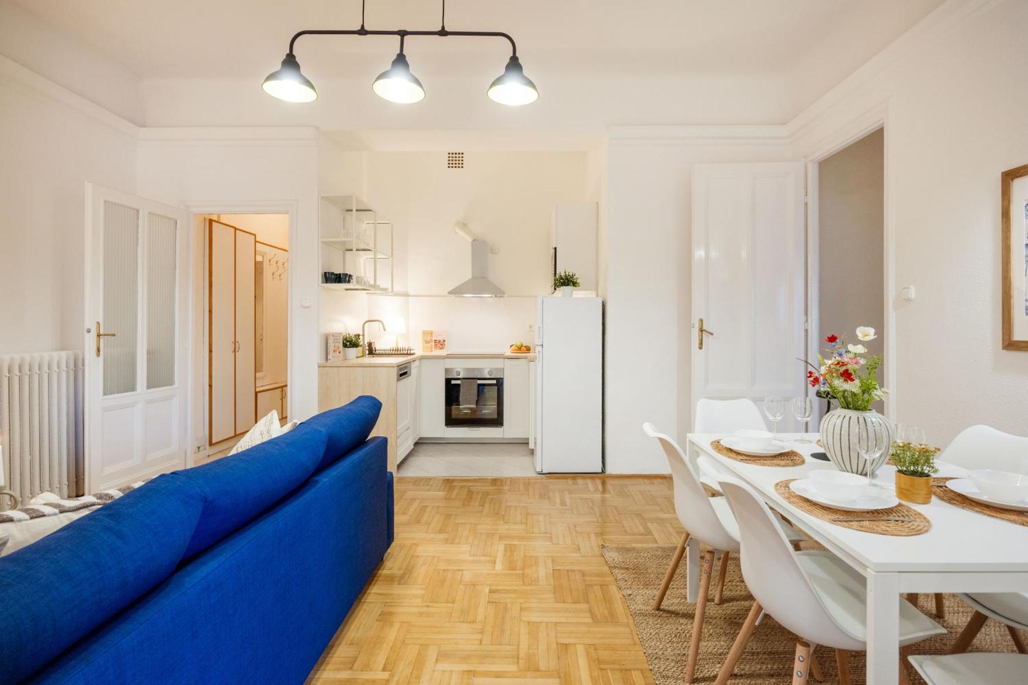 Magnificent 3br With Balcony By Dohany Synalogue Apartament