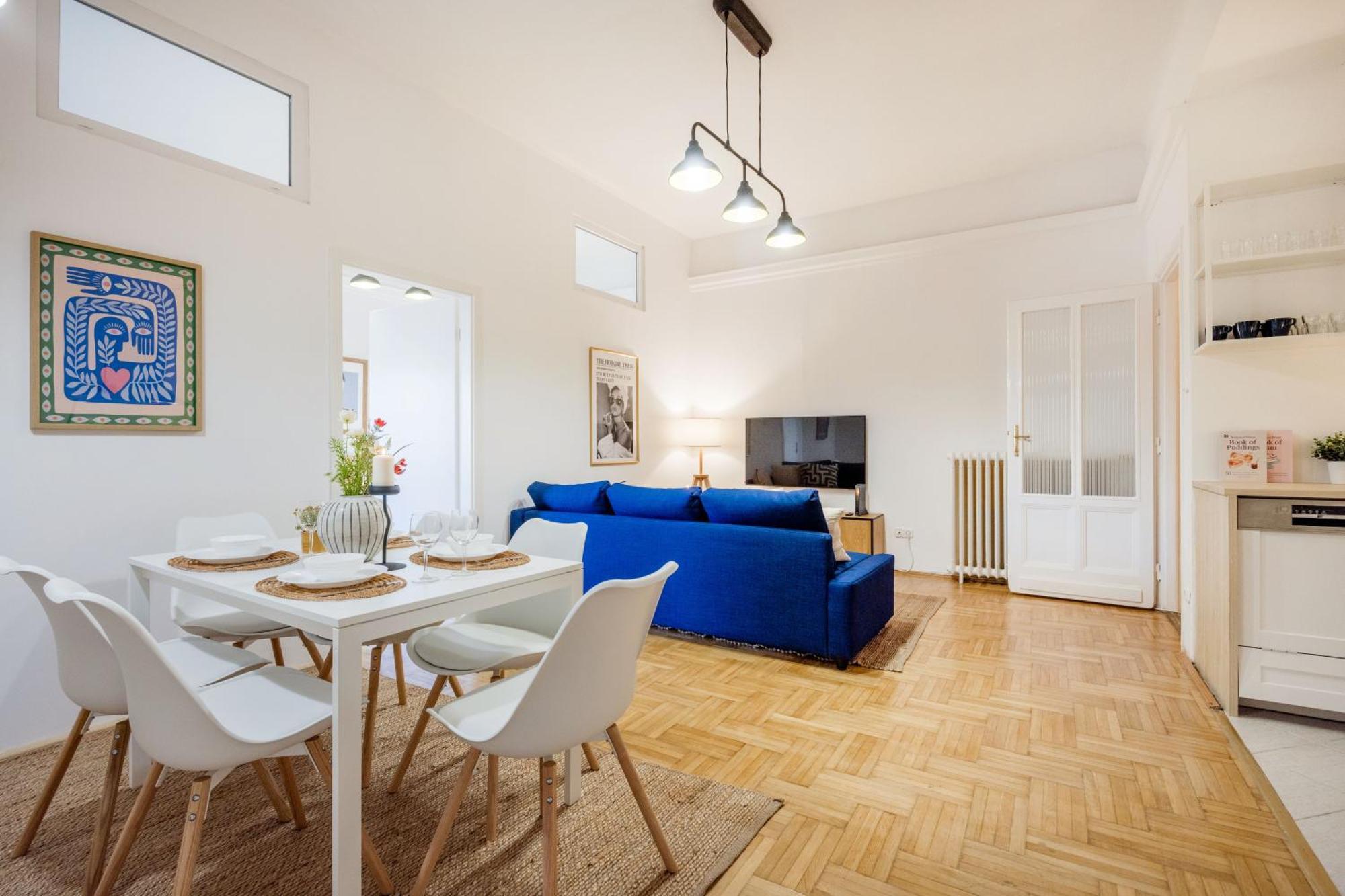 Apartament Magnificent 3br With Balcony By Dohany Synalogue
